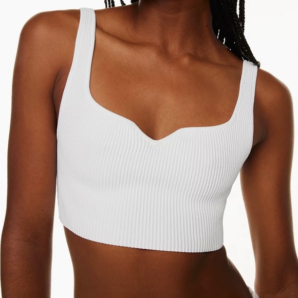 Babaton Sculpt Knit Notch Tank - Picture 2 of 5